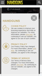 Mobile Screenshot of handgunsmag.com
